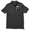 the phases of the moon of laika dog Polo Shirt