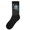 skull snowflakes alternative christmas jumper Socks
