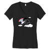 sparklemorph Women's V-Neck T-Shirt