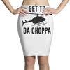 get to da choppa Pencil Skirts