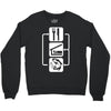 v2 eat sleep fish Crewneck Sweatshirt