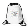 They Don't That We Know They Know We Know Drawstring Bags