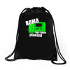 bomb has been planted Drawstring Bags
