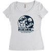 mike &amp; wolf's fixing co Women's Triblend Scoop T-shirt