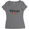Chicana Women's Triblend Scoop T-shirt