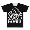 together we make a family 2 All Over Men's T-shirt