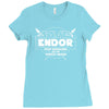 save endor Ladies Fitted T-Shirt