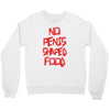 no penis shaped food Crewneck Sweatshirt