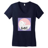 Wave Women's V-Neck T-Shirt