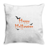 happy halloween Throw Pillow