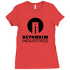 reynholm industries,,,,, Ladies Fitted T-Shirt