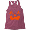 fun face pumpkin Racerback Tank