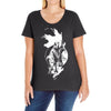 hellboy Ladies Curvy T-Shirt
