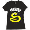 rich snake Ladies Fitted T-Shirt