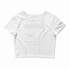 running, we all need a little motivation Crop Top