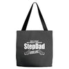 Worlds Greatest Step Dad Looks Like Tote Bags