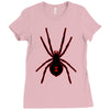 black widow spider Ladies Fitted T-Shirt