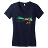 save the trees Women's V-Neck T-Shirt