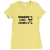 daddy little cuttie Ladies Fitted T-Shirt
