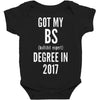 bs degree funny graduation Baby Bodysuit