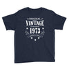 original parts vintage established 1973 perfectly aged Youth Tee