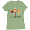 wood fellas Ladies Fitted T-Shirt