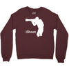 ishoot   camera photographer trained shooting funny gun photo gift tee Crewneck Sweatshirt