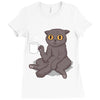 catffeinated Ladies Fitted T-Shirt
