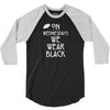 On Wednesdays We Wear Black 3/4 Sleeve Shirt