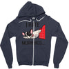i hate mornings Zipper Hoodie