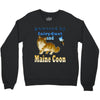 maine coon cat Crewneck Sweatshirt