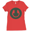 music smile Ladies Fitted T-Shirt