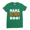 mama is my boo T-Shirt Ladies Fitted T-Shirt