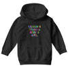 ONE DAY SOMAONE IS GOING TO HUG YOU SO TIGHT THAT ALL OF YOUR BROKEN P Youth Hoodie