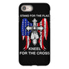stand for the flag kneel for the cross iPhone 8 Case