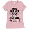 sorry this girl is already taken by a super sexy november boyfriend Ladies Fitted T-Shirt