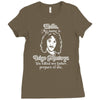 hello my name is inigo montoya you killed my father prepare to die Ladies Fitted T-Shirt