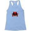 deadpool cartoon Racerback Tank