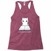 learning how to adul Racerback Tank