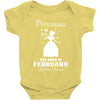 Princesses Are Born In February Baby Onesie
