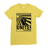 procrastinators unite! Ladies Fitted T-Shirt