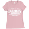 farmer's daughter funny Ladies Fitted T-Shirt