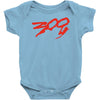 uomo 300 sparta spartani leonida cinema&amp;tv Baby Onesie