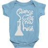 science gets me high Baby Onesie