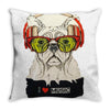 Dog-I MUSIC Throw Pillow