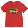 caution skinhead, ideal birthday gift or present V-Neck Tee