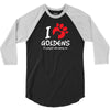 I Love Goldens Its People Who Annoy Me 3/4 Sleeve Shirt