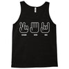 scissors paper rock Tank Top