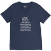 i don't run V-Neck Tee