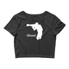 ishoot   camera photographer trained shooting funny gun photo gift tee Crop Top